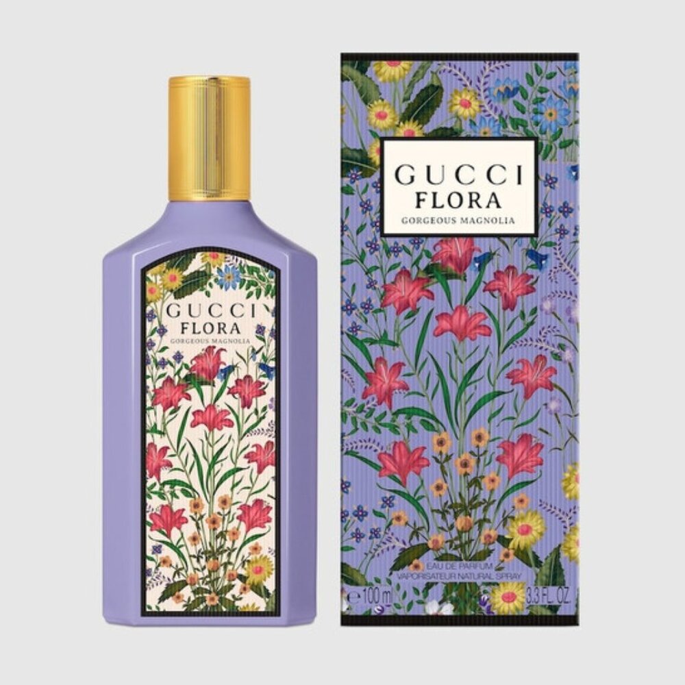 Gucci Flora GORGEOUS  MAGNOLIA EDP 3.3 oz / 100 ml vapo New Box
